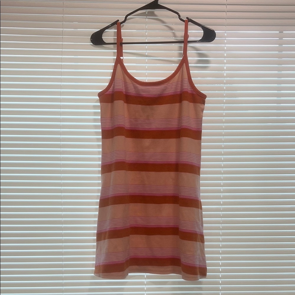 Striped Sleeveless Dress